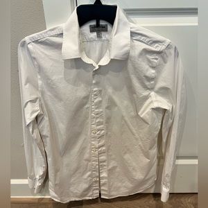 Express 1MX Men’s white dress shirt 15-15 1/2